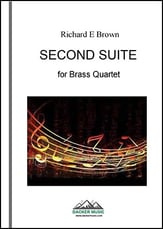 Second Suite for Brass Quartet P.O.D. cover